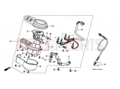 HONDA SLR650W SLR 1998 F-2 METER (1)