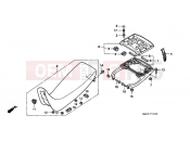 HONDA SLR650W SLR 1998 F-15 SEAT (1)