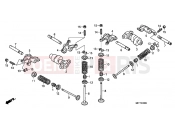 HONDA XL700VB TRANSALP 2011 E-3 CAMSHAFT / VALVE