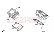 HONDA XL700VB TRANSALP 2011 E-5 CYLINDER