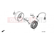 HONDA XL700VB TRANSALP 2011 E-9 GENERATOR