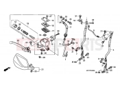HONDA XL700VB TRANSALP 2011 F-4 FRONT MASTER CYLINDER