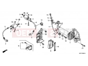 HONDA XL700VB TRANSALP 2011 F-29-1 IGNITION COIL