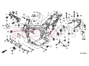 HONDA XL700VB TRANSALP 2011 F-30 FRAME HOUSING