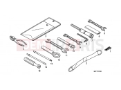 HONDA XL700VB TRANSALP 2011 F-31 TOOLS