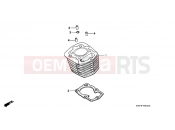 HONDA NX125K Transcity 1989 E-4 CYLINDER