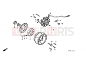 HONDA NX125K Transcity 1989 E-9 GENERATOR