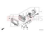 HONDA NX125K Transcity 1989 F-1 HEADLIGHT