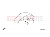 HONDA NX125K Transcity 1989 F-7 FRONT FENDER