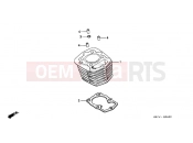 HONDA NX125V Transcity 1997 E-4 CYLINDER