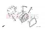HONDA NX125V Transcity 1997 E-5 RIGHT CRANKSHAFT COVER