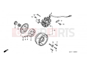 HONDA NX125V Transcity 1997 E-9 GENERATOR