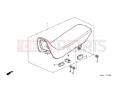 HONDA NX125V Transcity 1997 F-14 SEAT