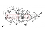 HONDA NX125V Transcity 1997 F-27 WIRING HARNESS