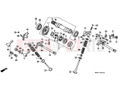 HONDA FX650X Vigor 1999 E-3 CAMSHAFT / VALVE