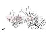 HONDA XL125SB XL125S 1981 E-10 CRANKSHAFT