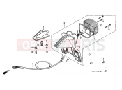 HONDA XL125SB XL125S 1981 F-23 REAR LAMP (1)