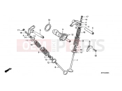 HONDA XL125SZ XL125S 1979 E-4 CAMSHAFT / VALVE