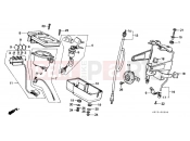 HONDA XL125SZ XL125S 1979 F-2 METER / HORN / KEY KIT (XL125SZ-CM)