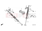 HONDA XLR125RW XLR125R 1998 E-2 CAMSHAFT / VALVE