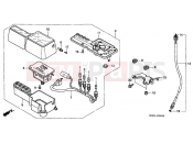 HONDA XLR125RW XLR125R 1998 F-2 METER