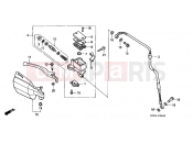 HONDA XLR125RW XLR125R 1998 F-4 FRONT MASTER CYLINDER