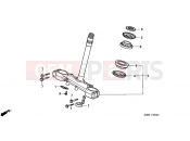 HONDA XLR125RW XLR125R 1998 F-6 STEERING WHEEL