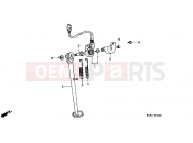 HONDA XLR125RW XLR125R 1998 F-20 SUPPORT