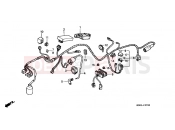 HONDA XLR125RW XLR125R 1998 F-27 WIRING HARNESS