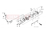 HONDA XLX350RJ XLX350R 1988 E-8 OIL PUMP