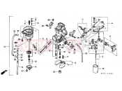 HONDA XLX350RJ XLX350R 1988 E-16 CARBURETOR
