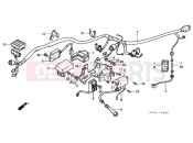 HONDA XLX350RJ XLX350R 1988 F-25 WIRING HARNESS / IGNITION COIL
