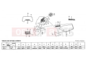 HONDA XLX350RJ XLX350R 1988 F-28 STRIP