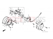 HONDA XR200RW XR200R 1998 E-2 DISTRIBUTOR GENERATOR