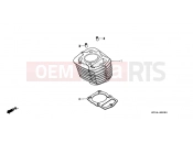 HONDA XR200RW XR200R 1998 E-5 CYLINDER
