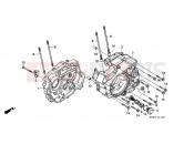HONDA XR200RW XR200R 1998 E-11 CRANKSHAFT