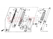 HONDA XR200RW XR200R 1998 F-7 FRONT FORK
