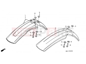 HONDA XR250RG XR250R 1986 F-7 FRONT FENDER