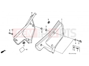 HONDA XR250RJ XR250R 1988 F-15 SIDE COVER