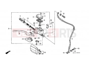 HONDA XR250RJ XR250R 1988 F-4-2 FRONT MASTER CYLINDER (3)