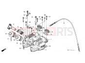 HONDA XR250RK XR250R 1989 E-1 VALVE COVER