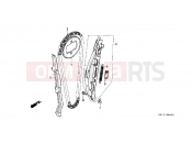 HONDA XR250RK XR250R 1989 E-4 TIMING CHAIN ​​/ TENSIONER