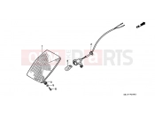 HONDA XR250RK XR250R 1989 F-24-2 REAR LAMP (3)