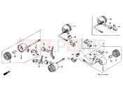 HONDA XR250RK XR250R 1989 F-23 FLASHING (DK / U)