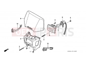 HONDA XR250RT XR250R 1996 F-1 HEADLIGHT (CM)