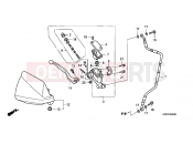 HONDA XR250RT XR250R 1996 F-4 FRONT MASTER CYLINDER (CM)