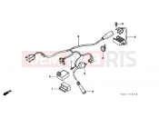 HONDA XR250RT XR250R 1996 F-26 WIRING HARNESS / IGNITION COIL (CM)