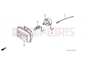 HONDA XR250RT XR250R 1996 FOP-1 HEADLIGHT UNIT