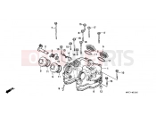 HONDA XR600RW XR600R 1998 E-1 VALVE COVER