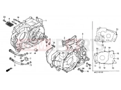 HONDA XR600RW XR600R 1998 E-10 CRANKSHAFT